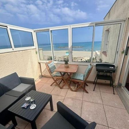 Grand Large Appartement Terrasse Front De Mer Barcares Le Barcarès Kültér fotó