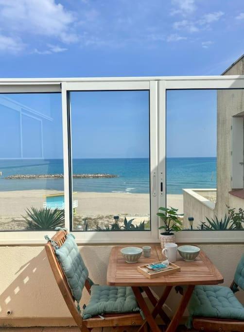 Grand Large Appartement Terrasse Front De Mer Barcares Le Barcarès Kültér fotó